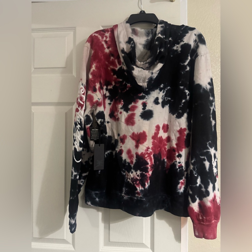 Ed hardy Tie-Dye Skull Graphic Hoodie size medium BNWT - Picture 5 of 10
